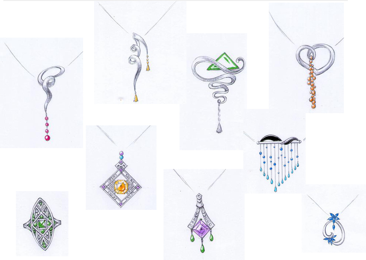 珠寶手繪|手工藝|首飾|hx37 - 原創作品 