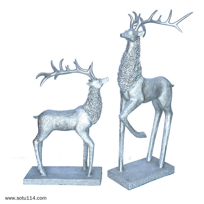 鹿裝飾品擺件工藝品裝飾擺件實物攝影圖片png免摳元素產品實物背景裝飾免扣圖片設計圖案