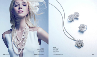 希拉里&middot;洛達(dá)演繹蕭邦I(lǐng)mperiale時(shí)尚飾品珠寶