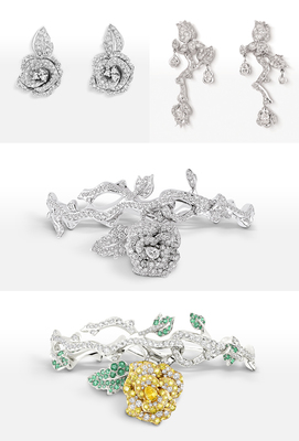 關于迪奧先生私人玫瑰花園的那點事兒|首飾|項鏈_鳳凰時尚